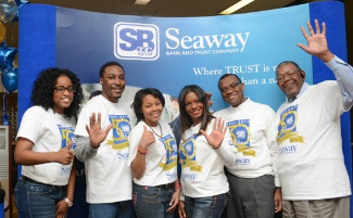 Seaway staff Group photo of Seaway staff members